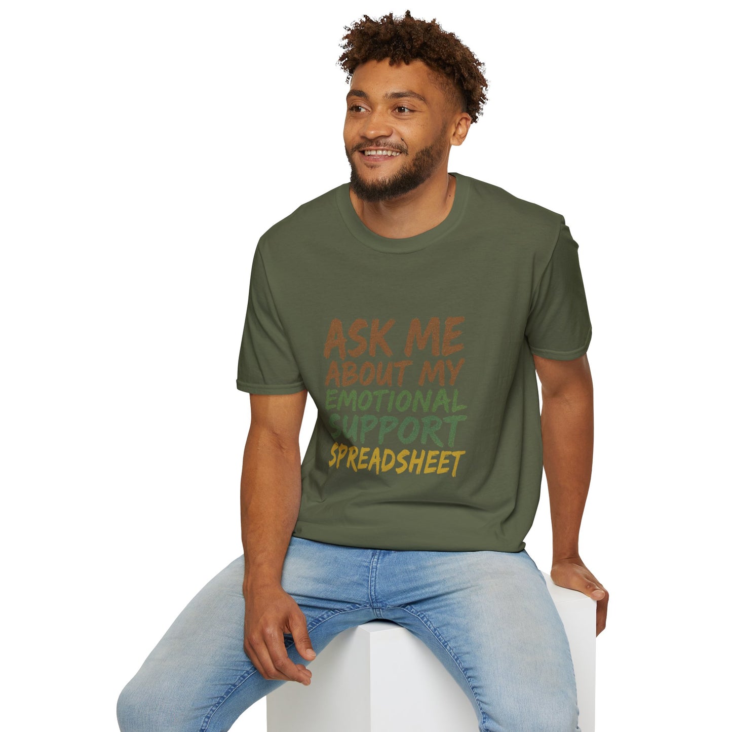 Ask Me About My Emotional Support Spreadsheet