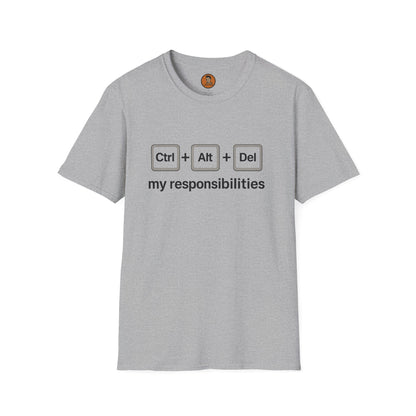 CTRL ALT DEL My Responsibilities