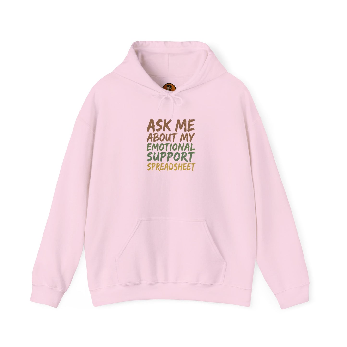 Ask Me About My Emotional Support Spreadsheet