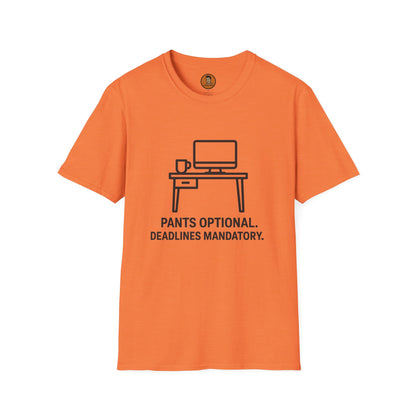 Pants Optional Deadlines Mandatory
