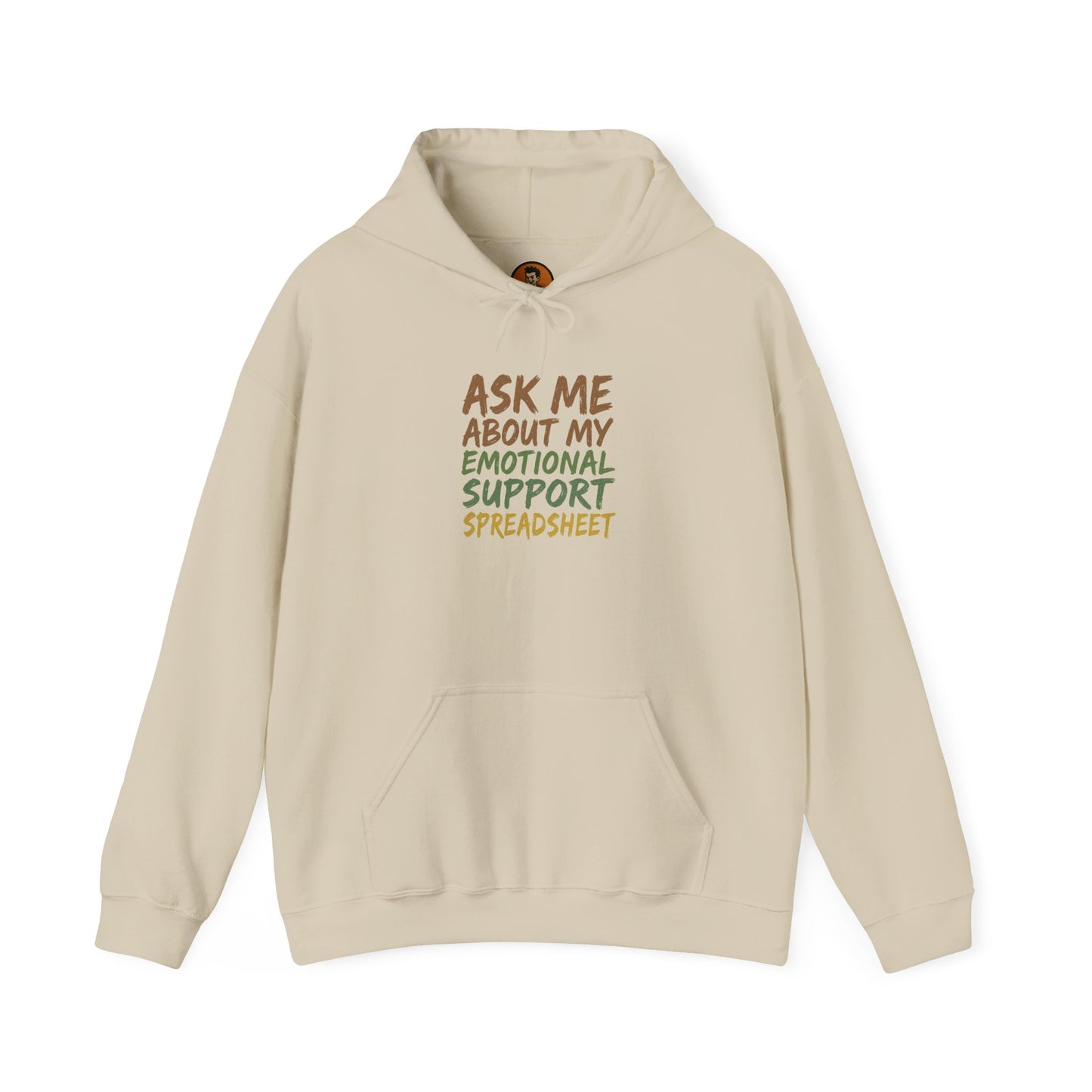 Ask Me About My Emotional Support Spreadsheet