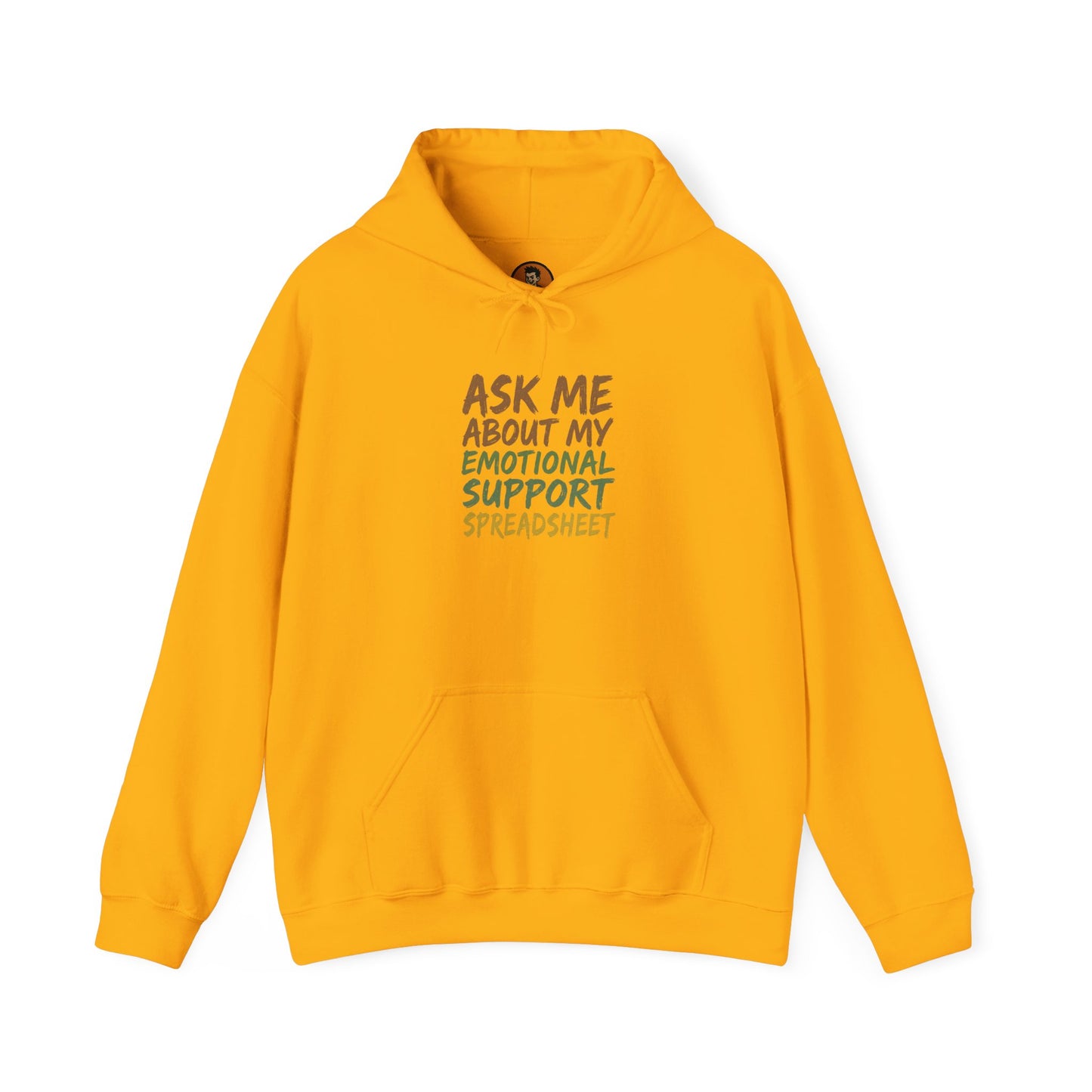 Ask Me About My Emotional Support Spreadsheet