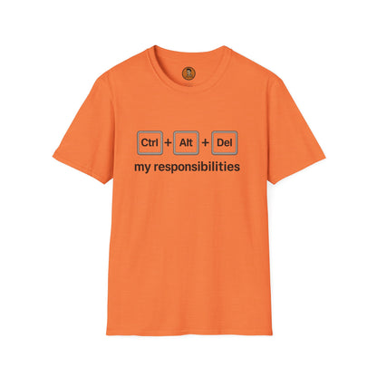 CTRL ALT DEL My Responsibilities