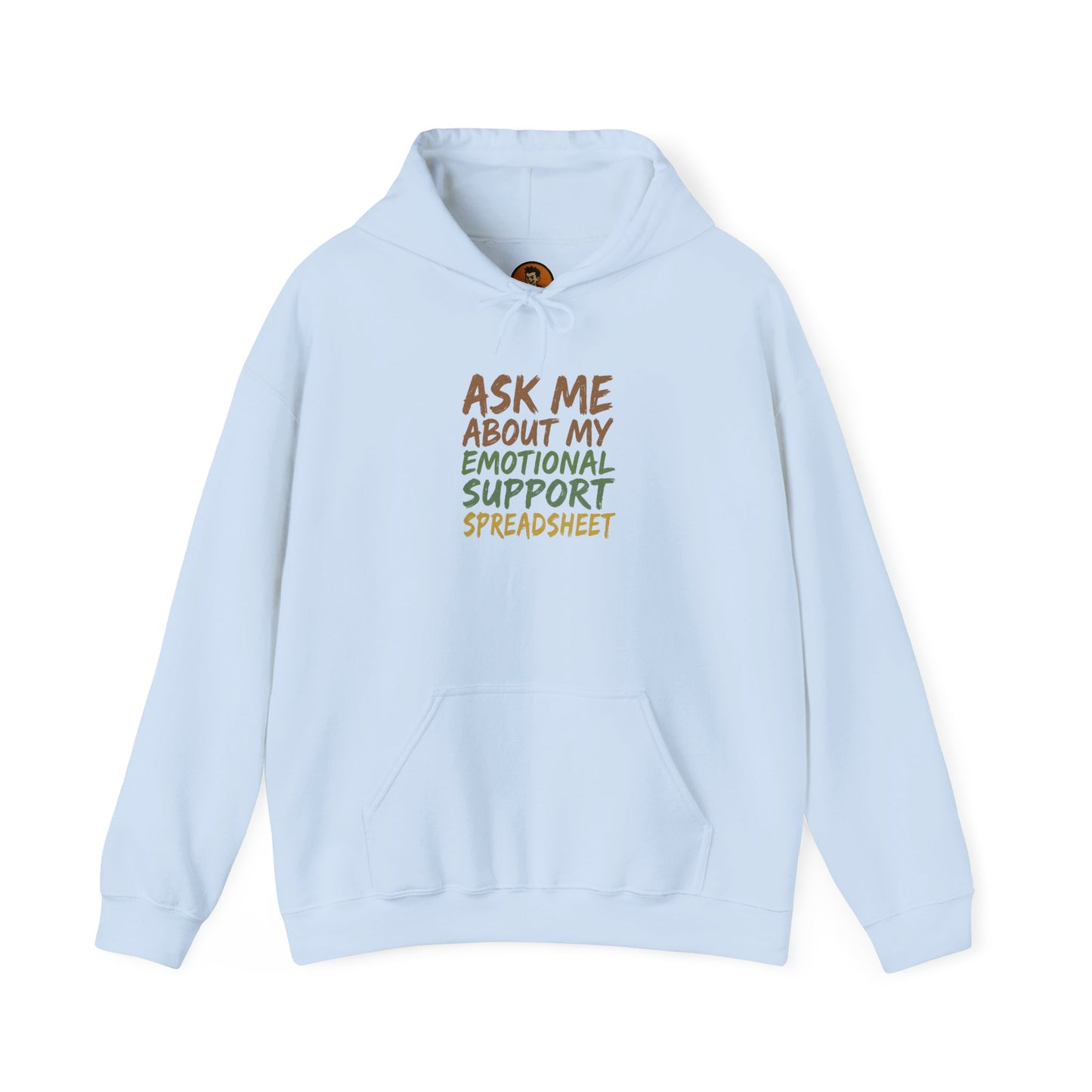 Ask Me About My Emotional Support Spreadsheet