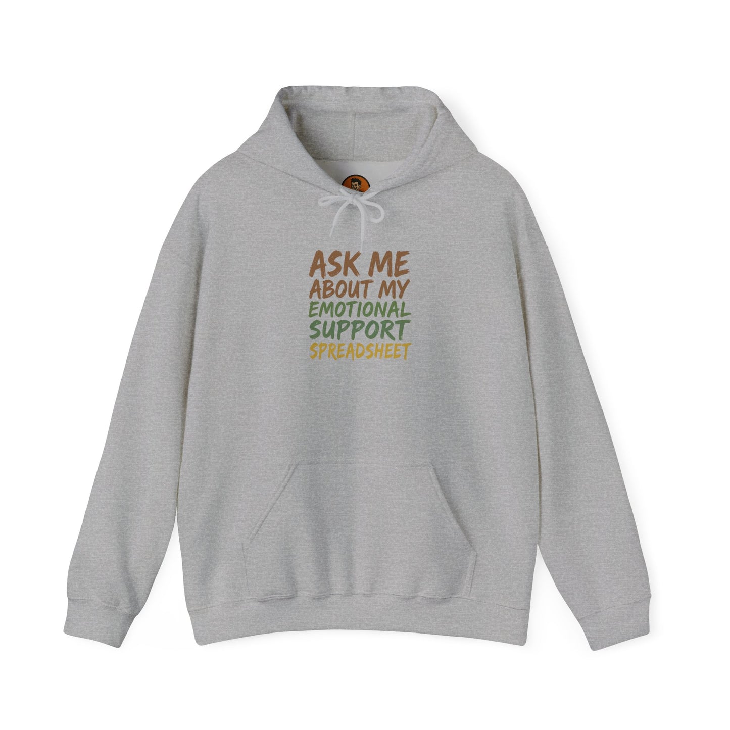 Ask Me About My Emotional Support Spreadsheet